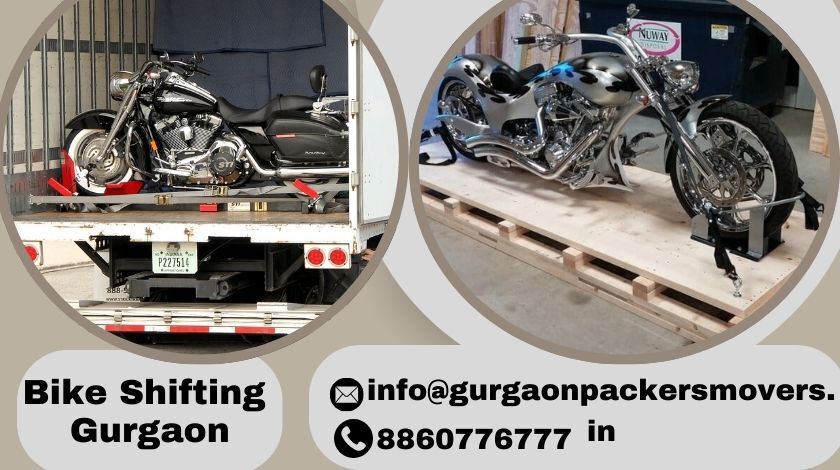 Bike Transport Service Charges in Gurgaon