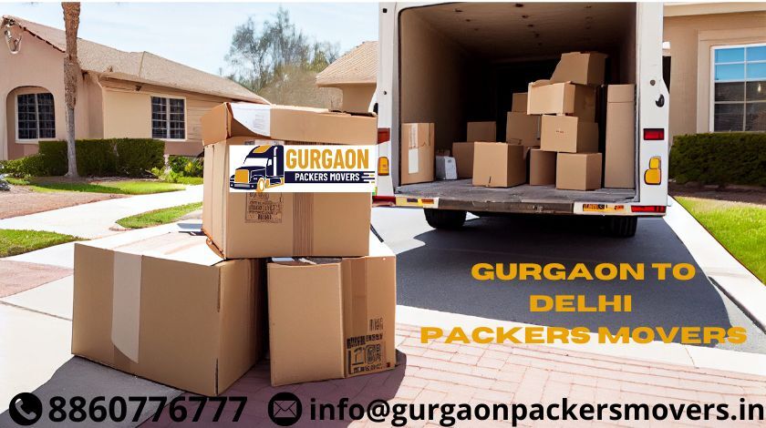 Packers Movers Service From Gurgaon to Delhi