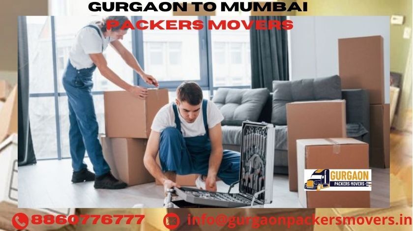 Packers Movers Service From Gurgaon to Mumbai