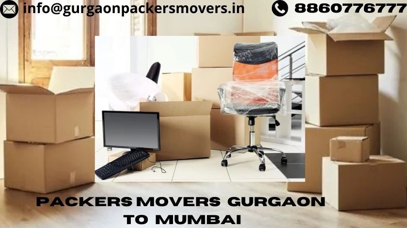 Packers Movers From Gurgaon to Mumbai